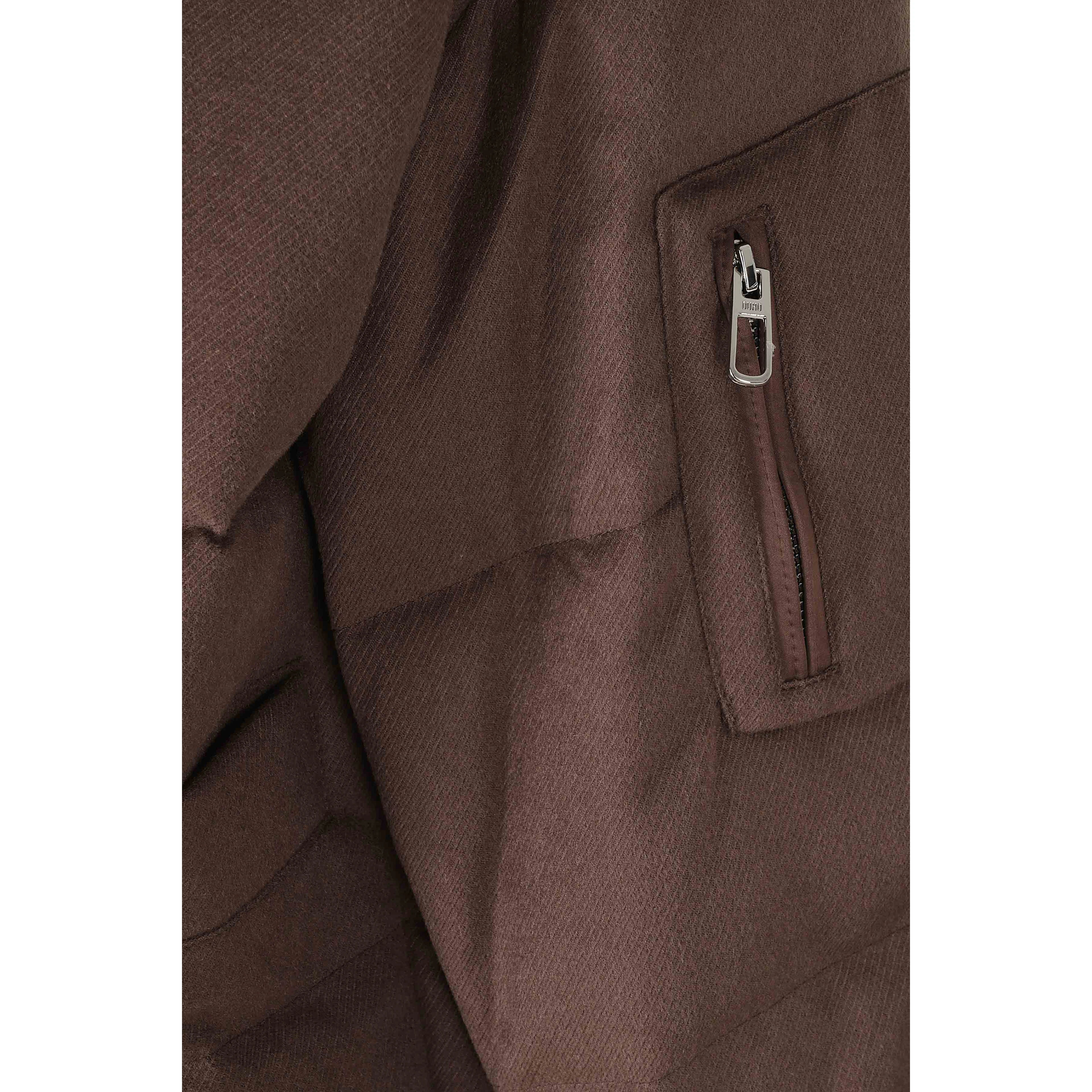 BOMBER LUNGO TRAPUNTATO