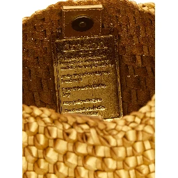 Gold Cowhide Shoulder Bag
