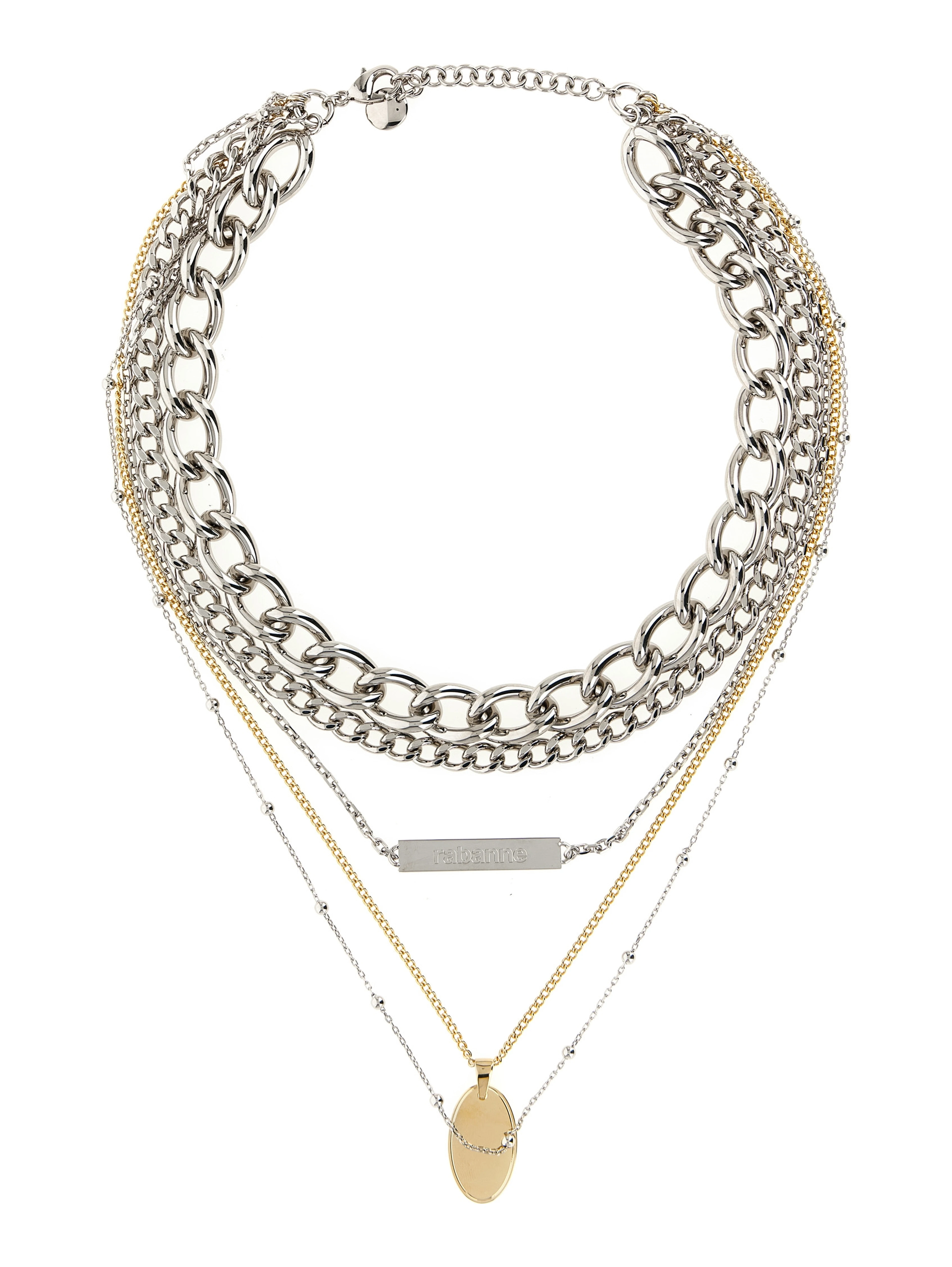 Silver Brass Necklace