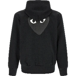 Black Polyester Cardigan