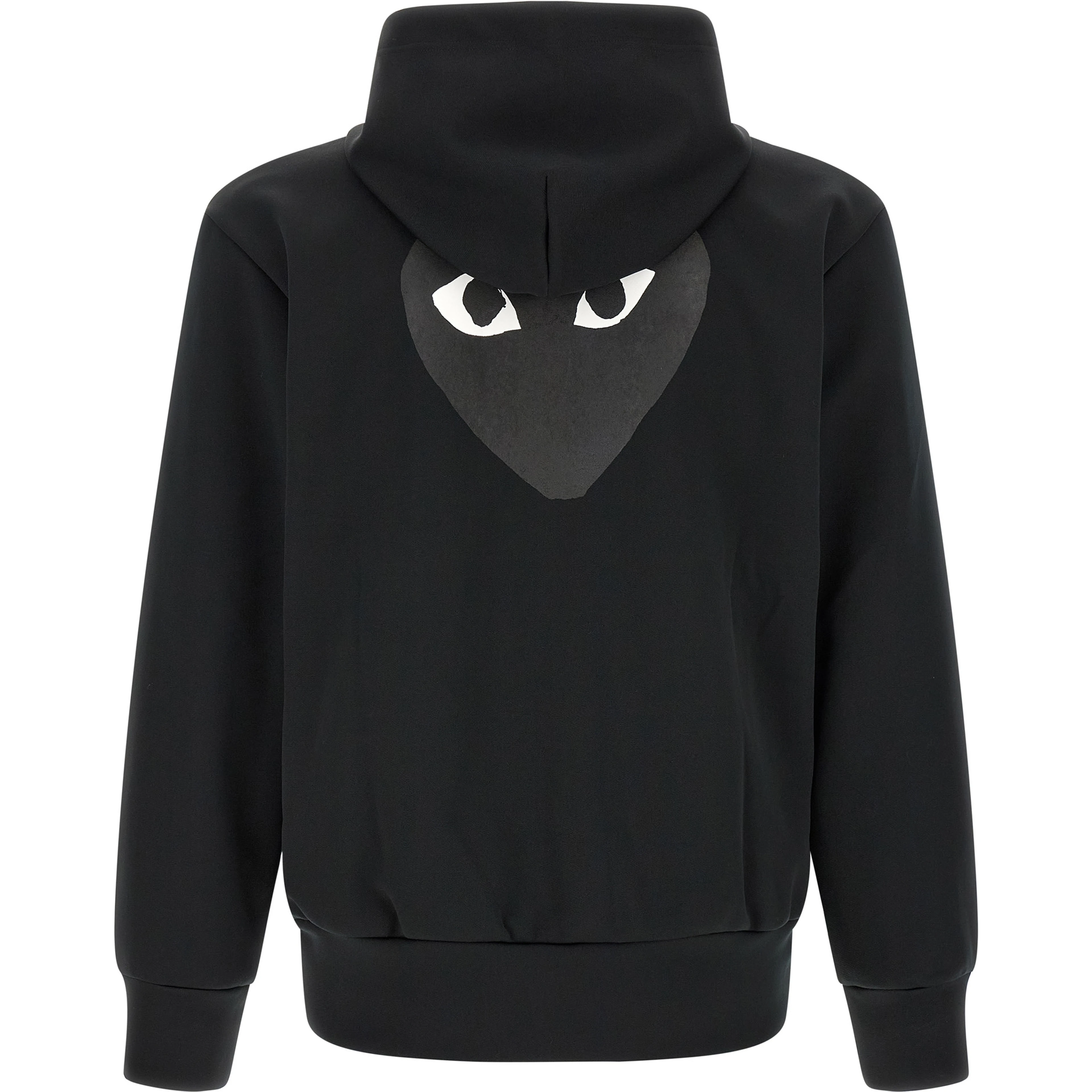 Black Polyester Cardigan