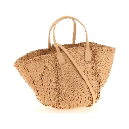 Beige Calfskin Handbag