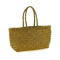 Bicolor Calfskin Handbag