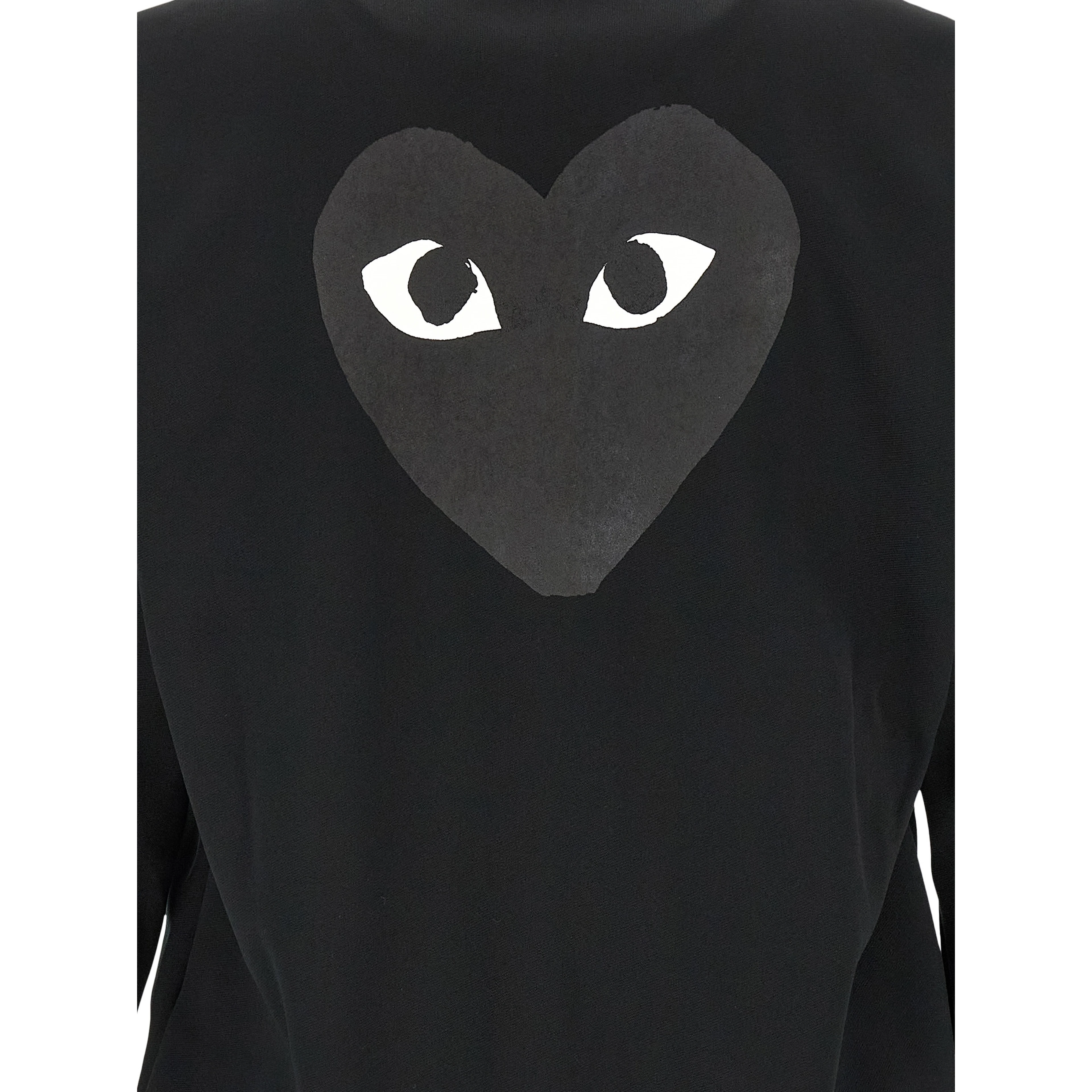 Black Polyester Cardigan