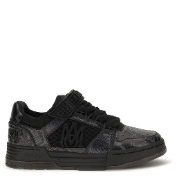Black Calf Leather Bos Taurus Athletic Sneakers