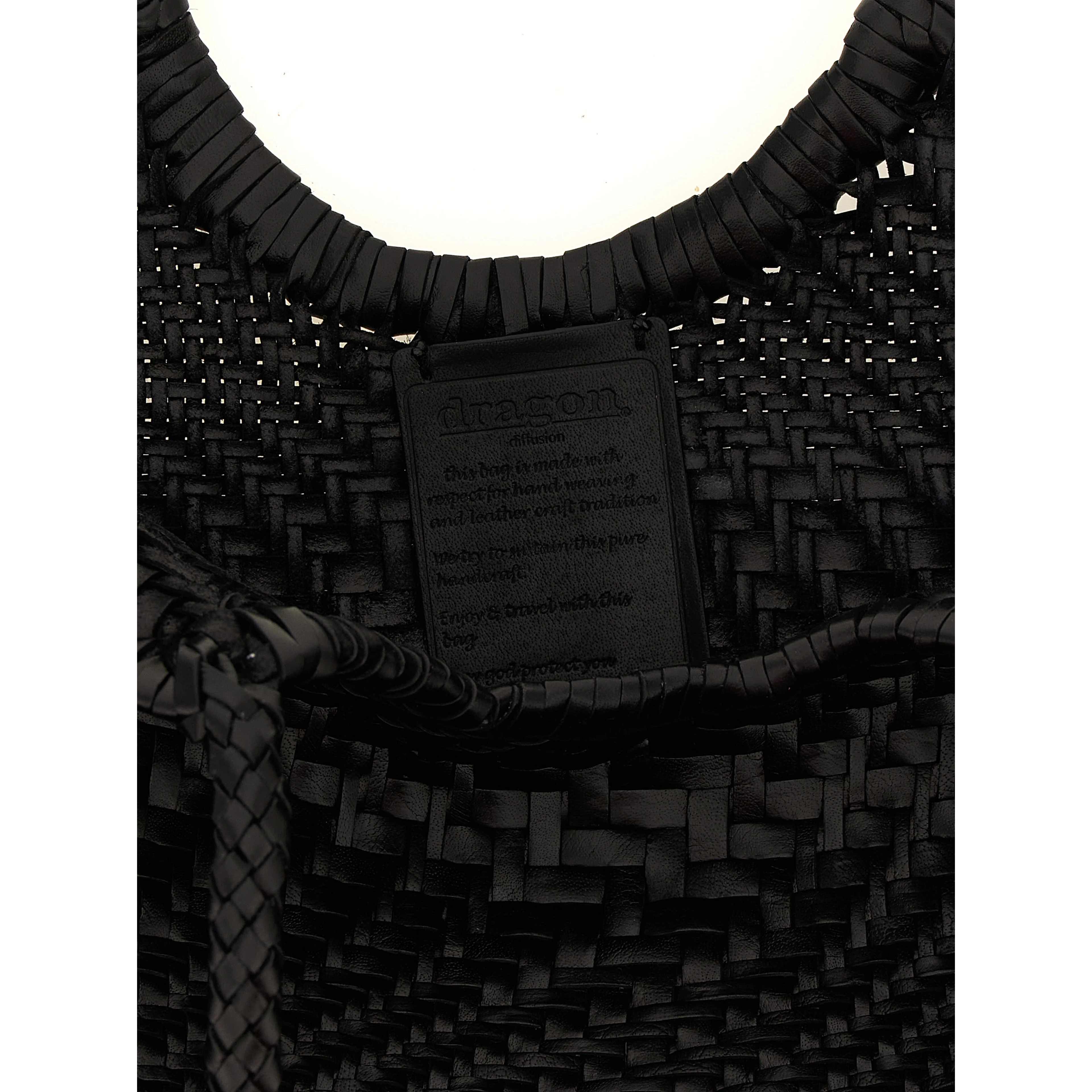 Black Calfskin Shoulder Bag