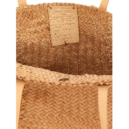 Beige Calfskin Handbag