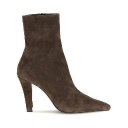 Brown Calf Leather Bos Taurus Ankle Boots
