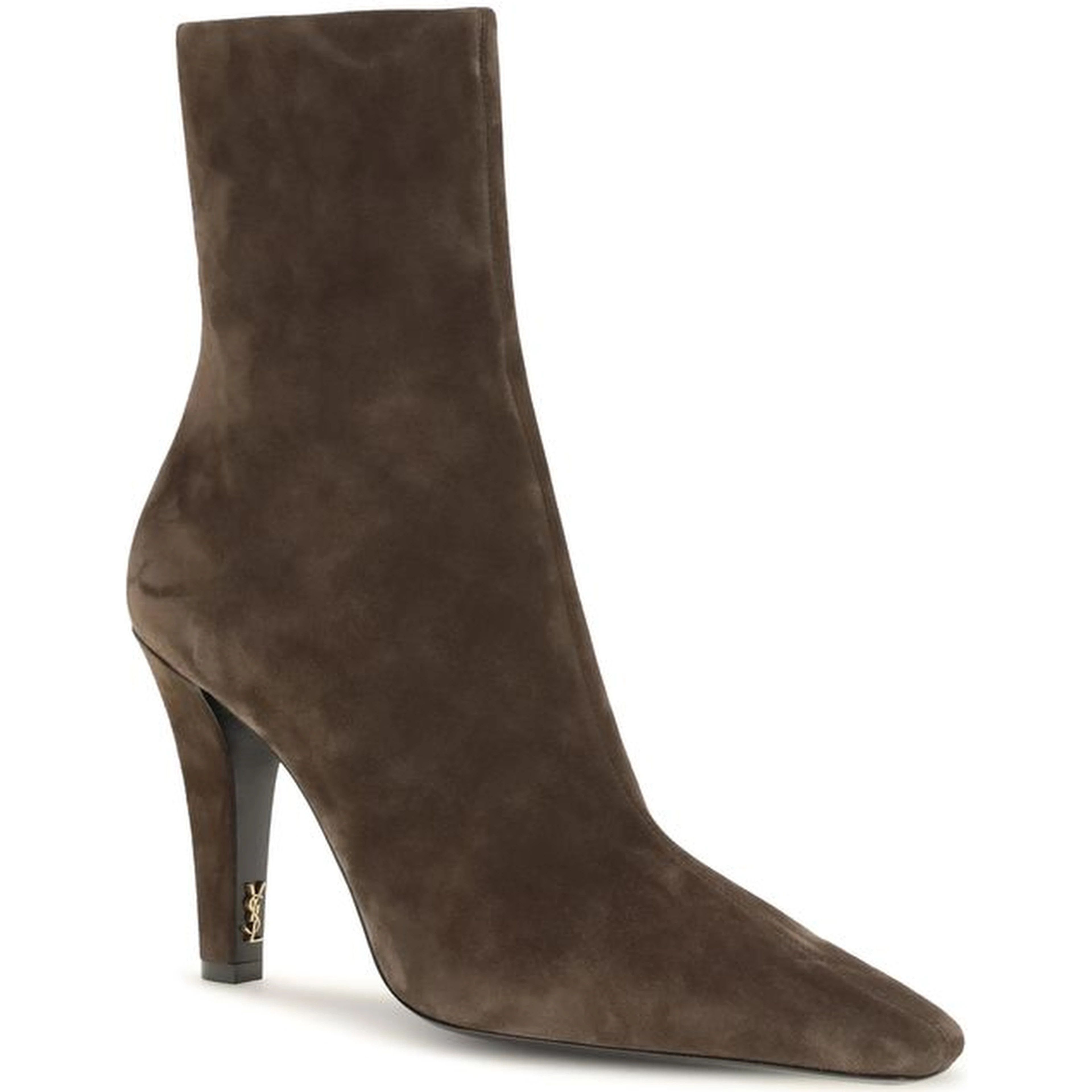 Brown Calf Leather Bos Taurus Ankle Boots
