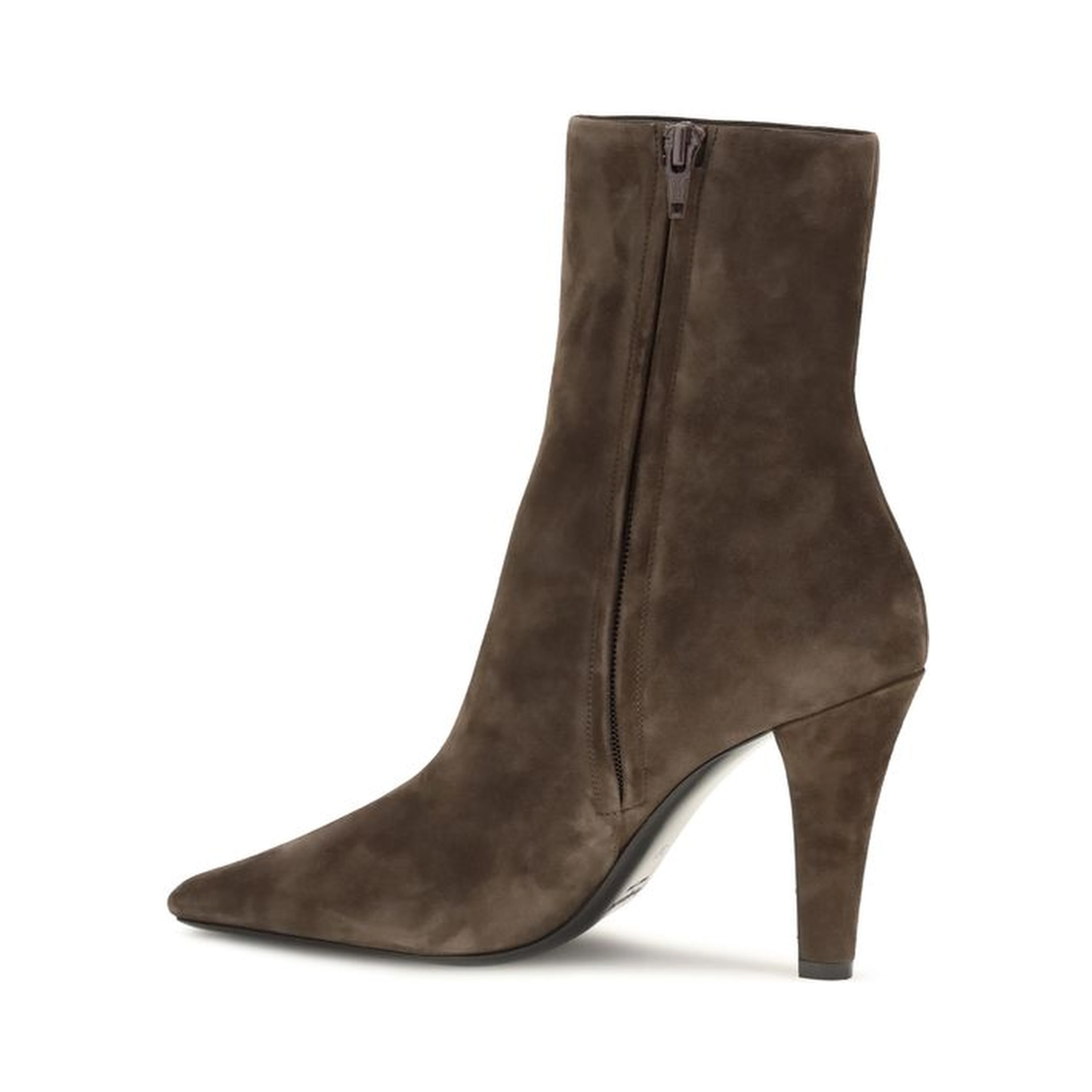 Brown Calf Leather Bos Taurus Ankle Boots