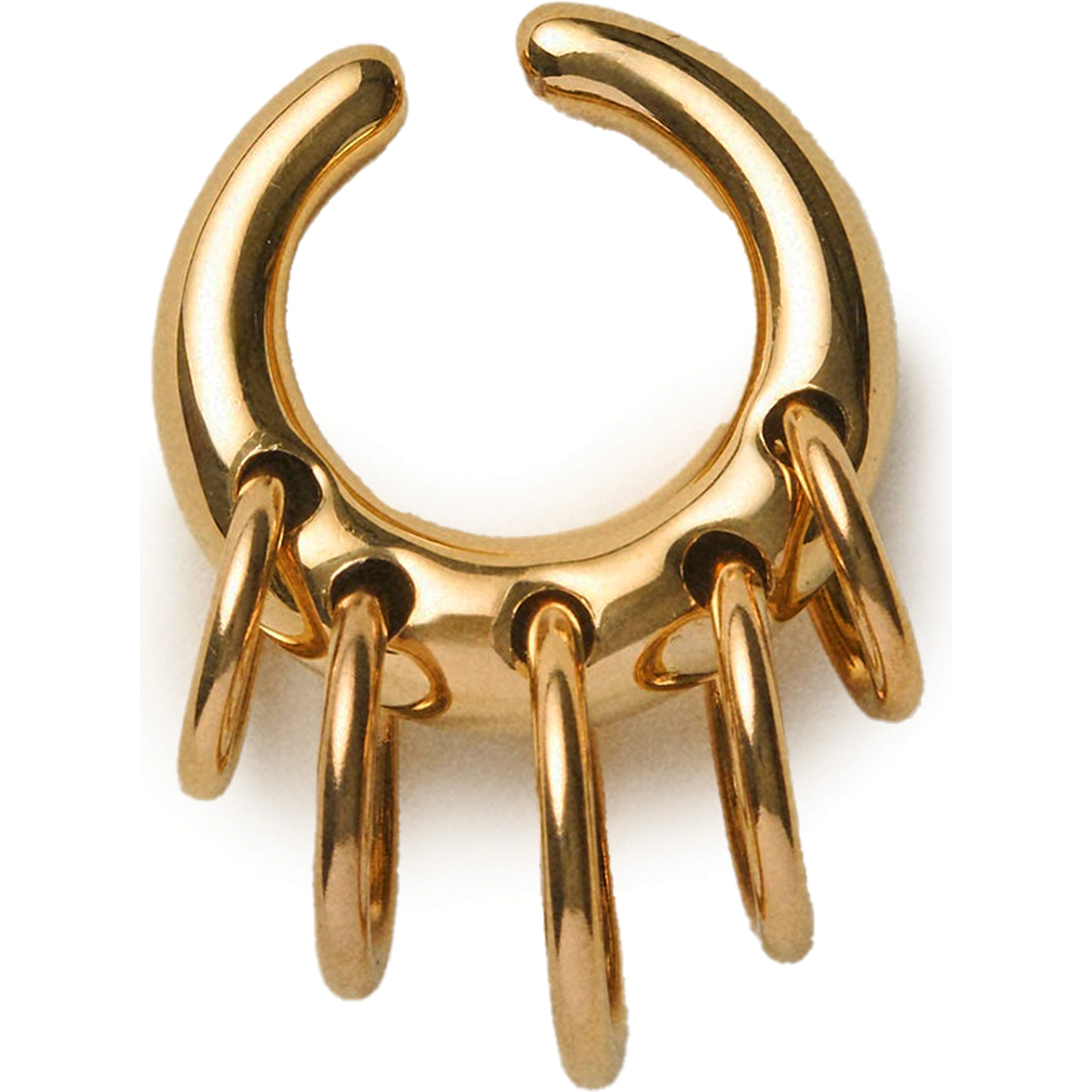 Pierced Circle cuff