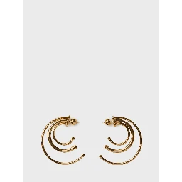 Pierced Solar Hoops earrings small
