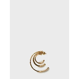 Pierced Solar Hoops earrings small