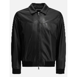 Nappa leather jacket