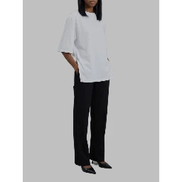 White Anira padded T-shirt