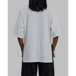 White Anira padded T-shirt