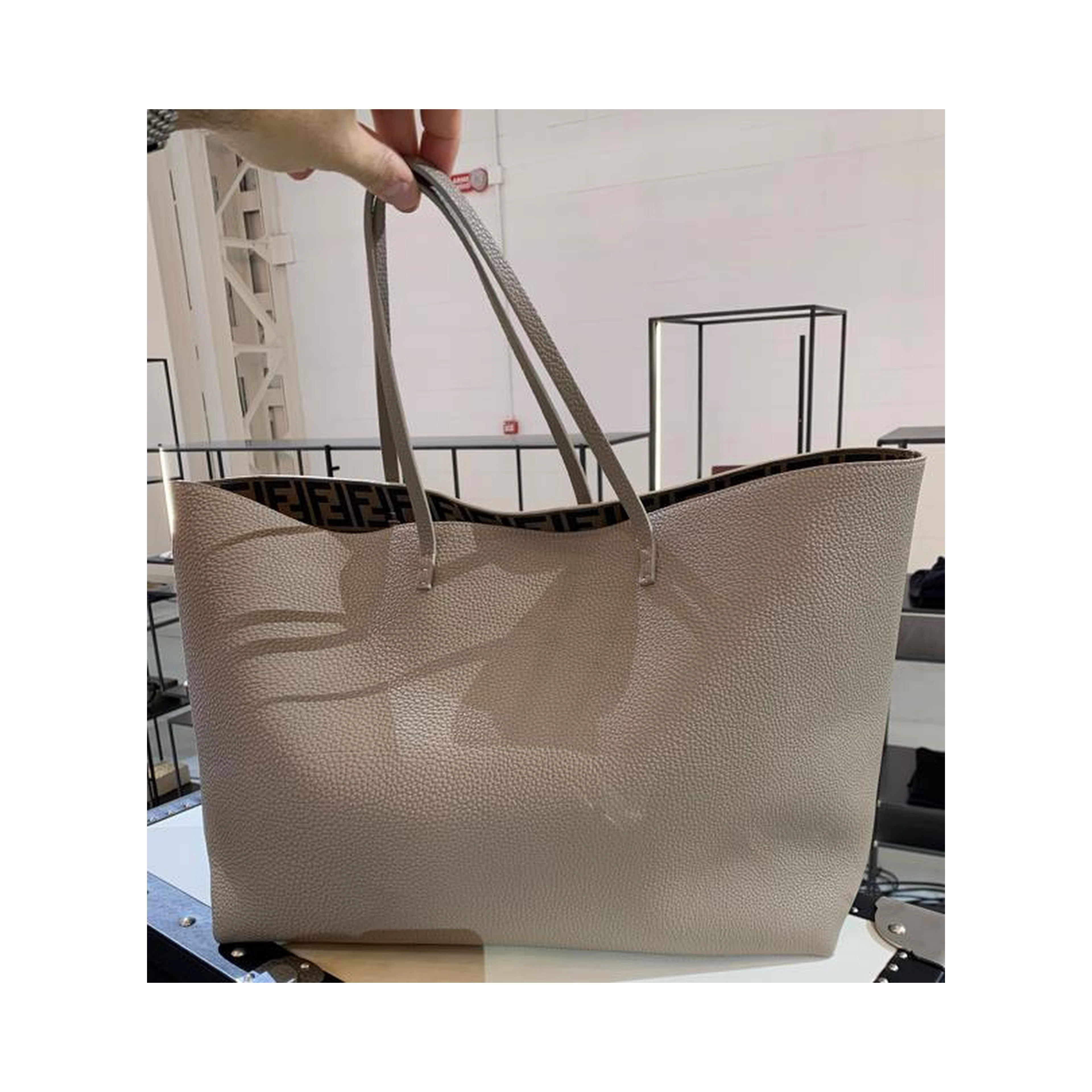 "Roll" medium shopper bag