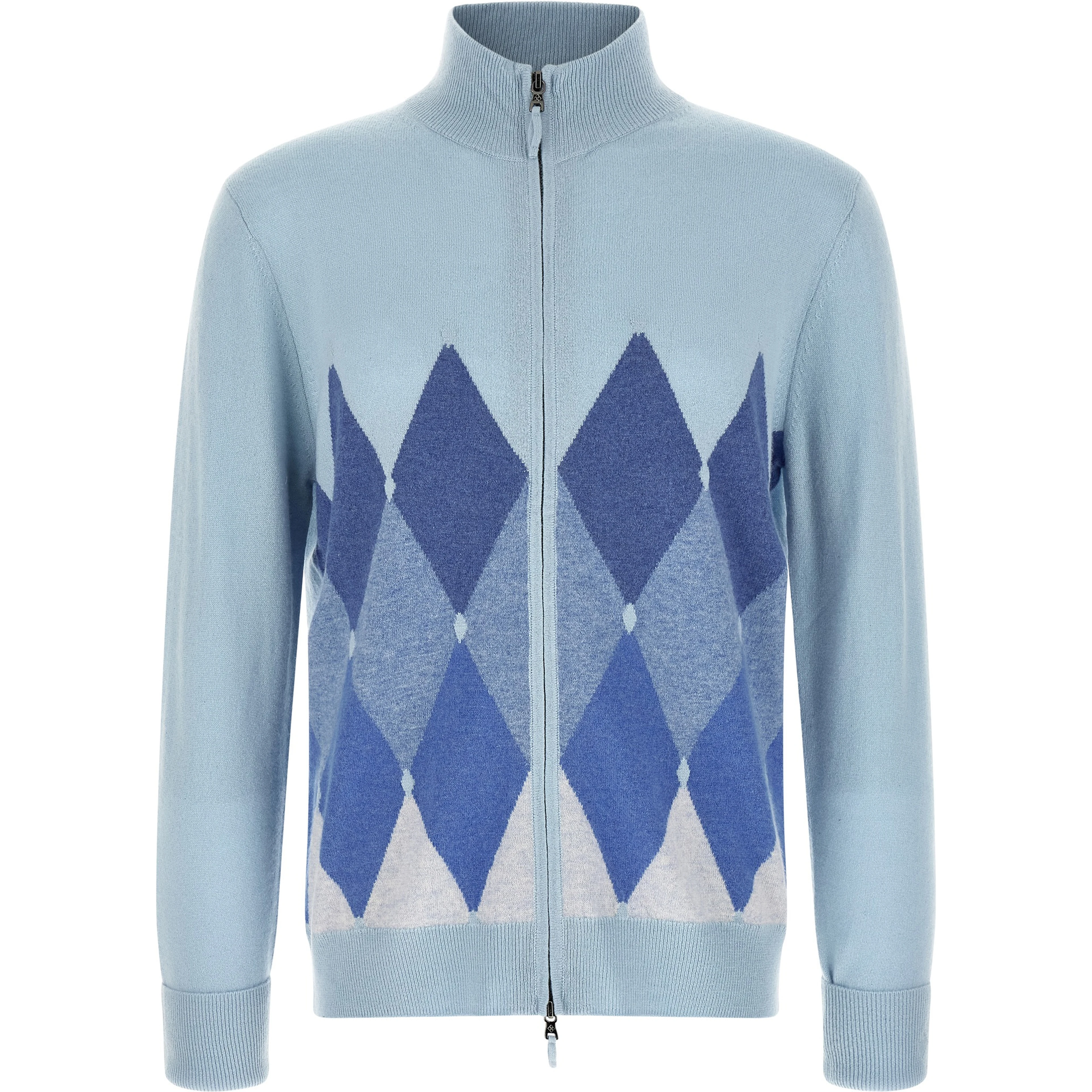 Blue Cashmere Cardigan
