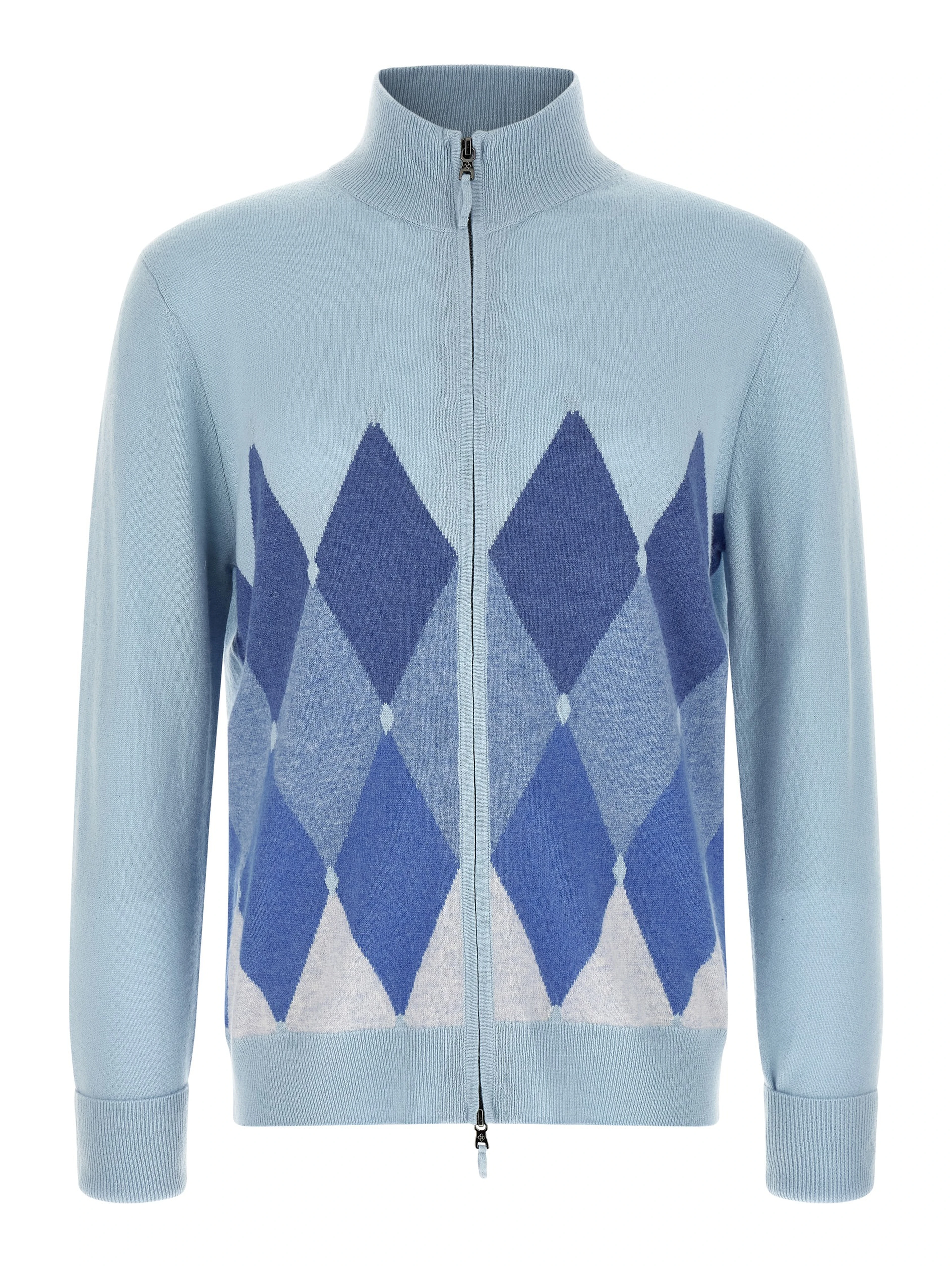 Blue Cashmere Cardigan