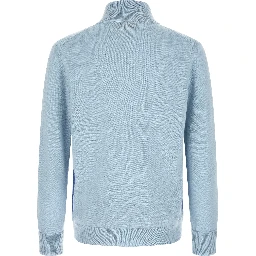 Blue Cashmere Cardigan