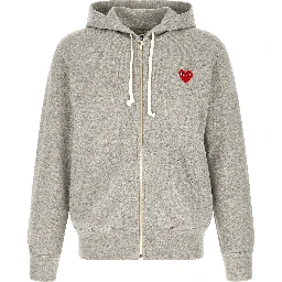Gray Cotton Cardigan