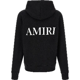 Black Cotton Sweatshirt
