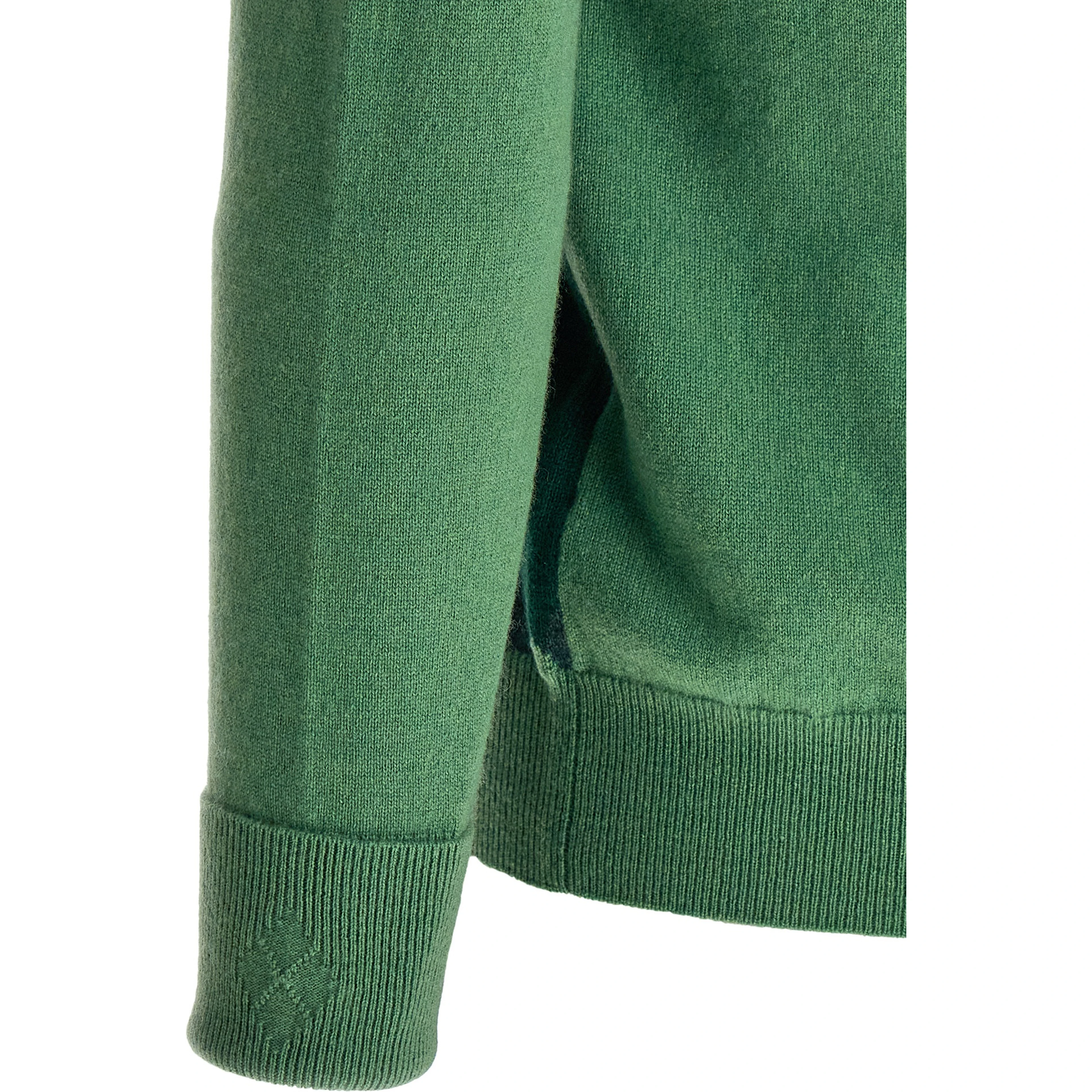 Bicolor Cashmere Cardigan