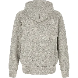 Gray Cotton Cardigan