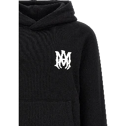 Black Cotton Sweatshirt