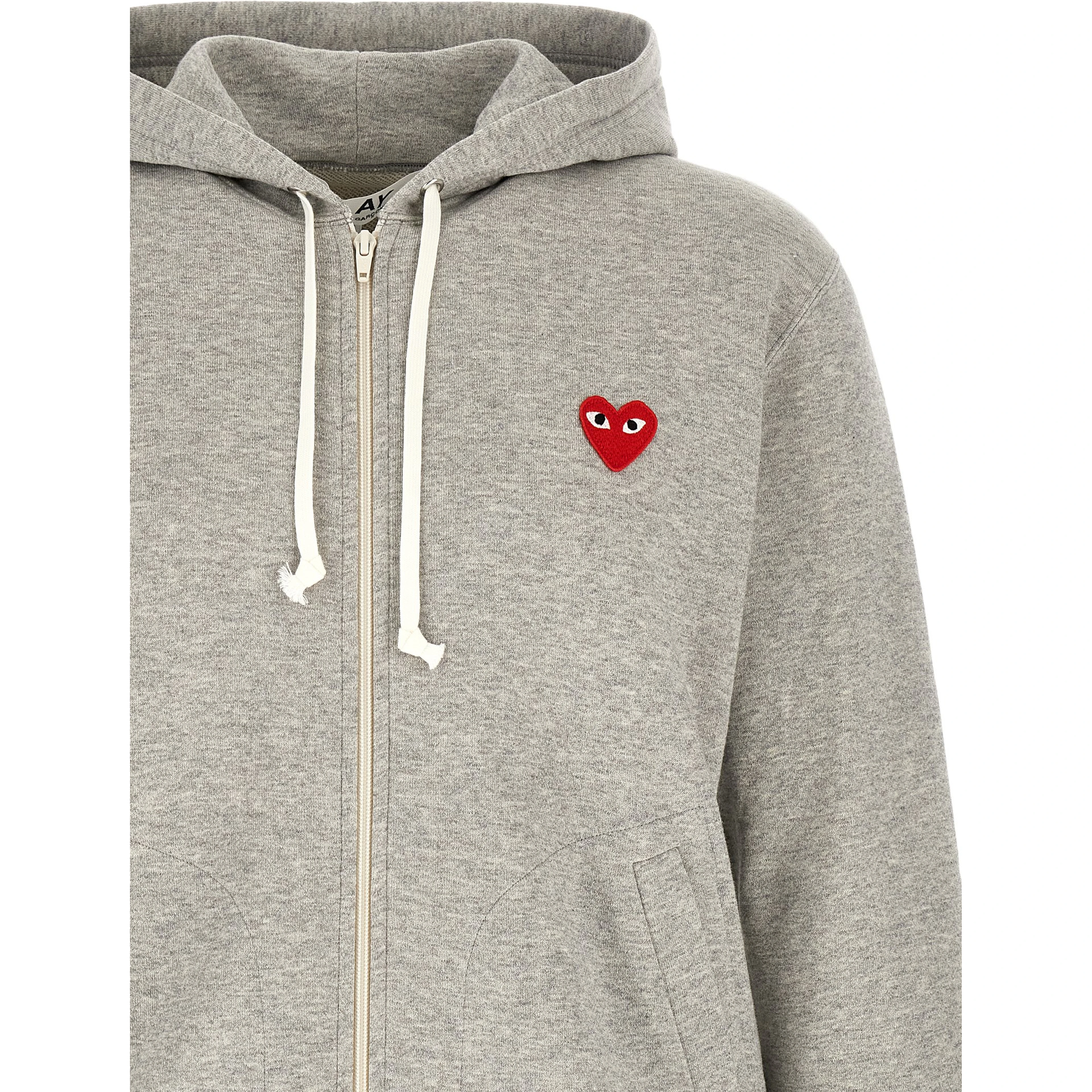 Gray Cotton Cardigan