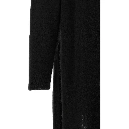 Black Merino Wool Sweatshirt