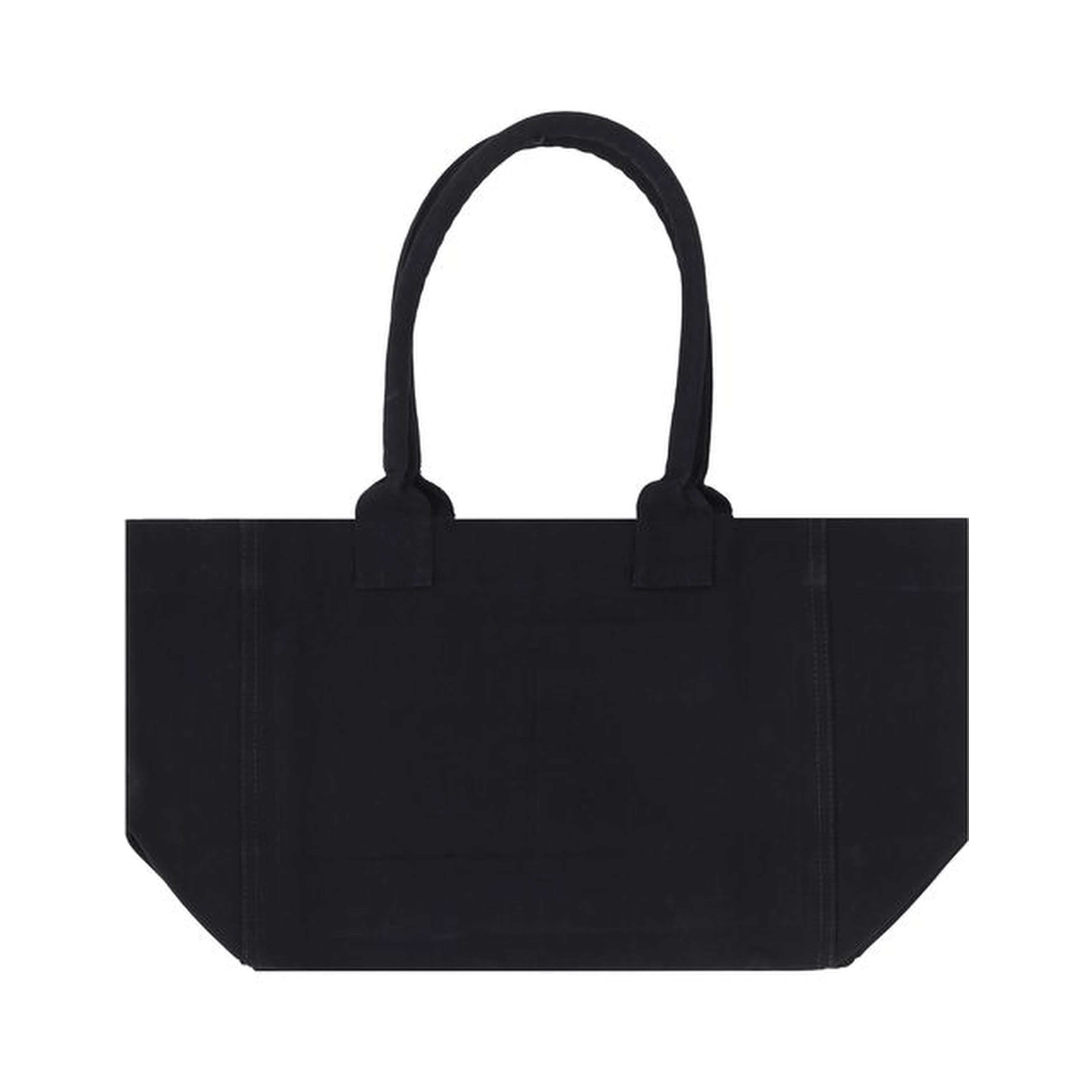 Black Cotton Shoulder Bag