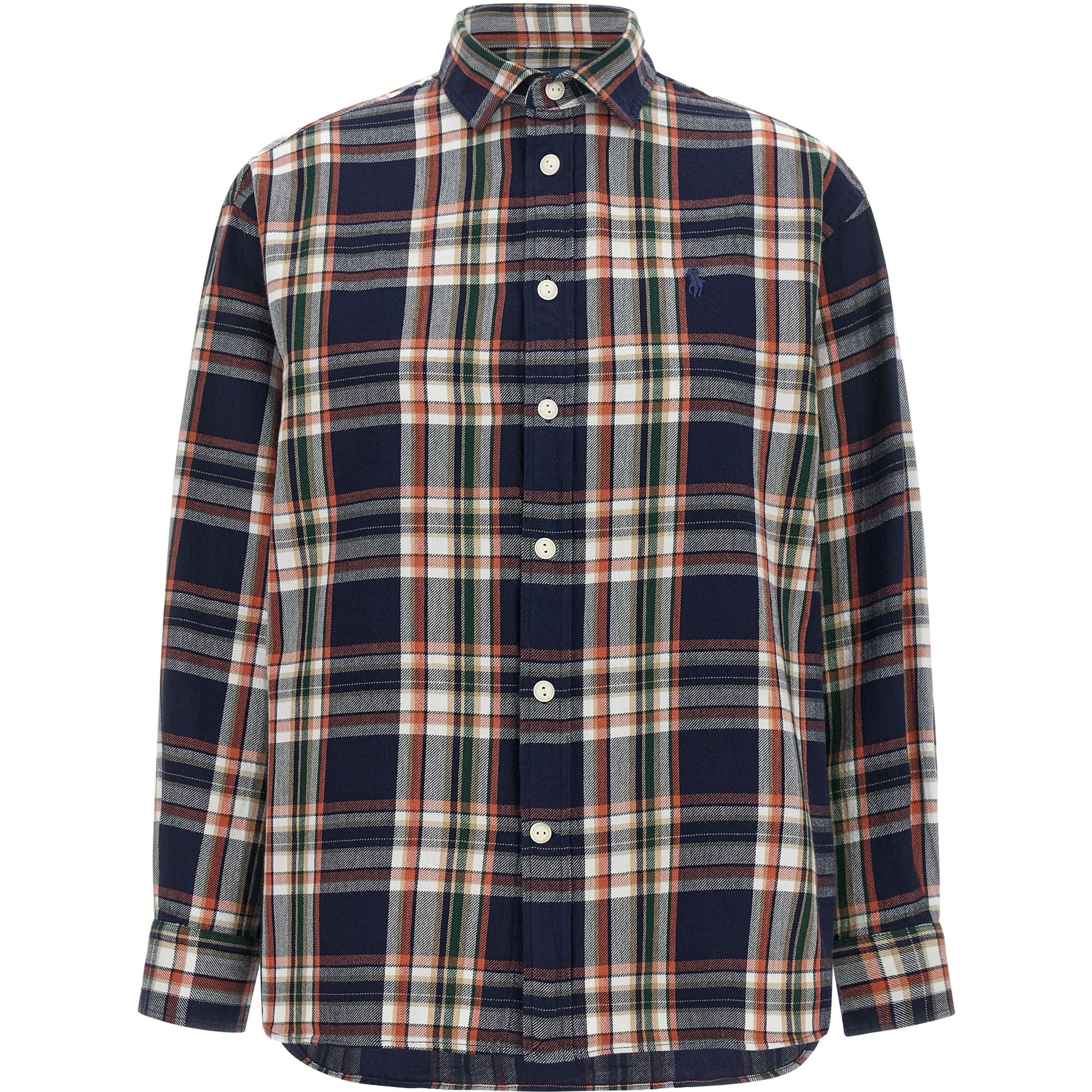 Blue Cotton Blouse