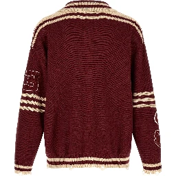 Bordeaux Cotton Cardigan