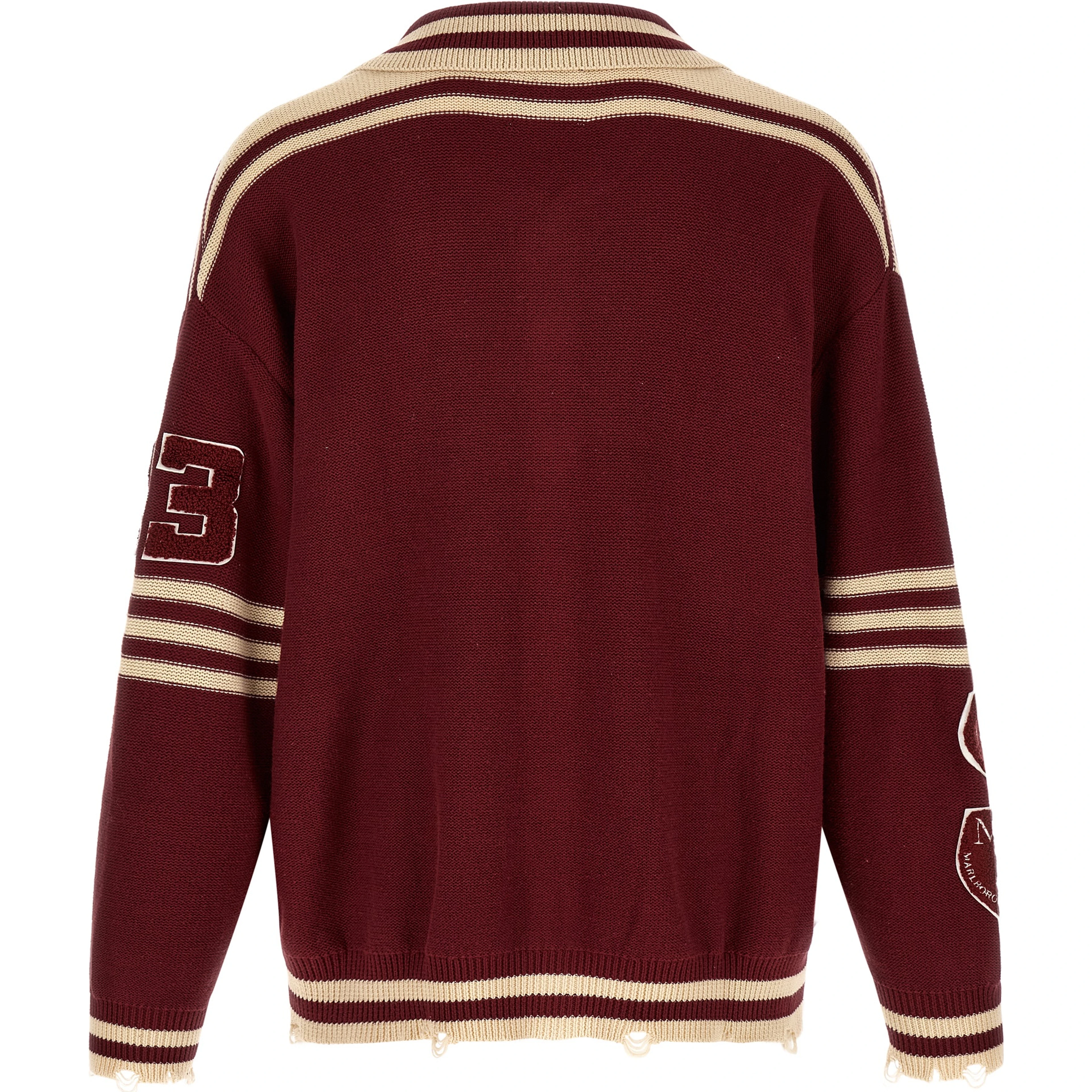 Bordeaux Cotton Cardigan
