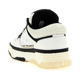 Bicolor Calfskin Athletic Sneakers