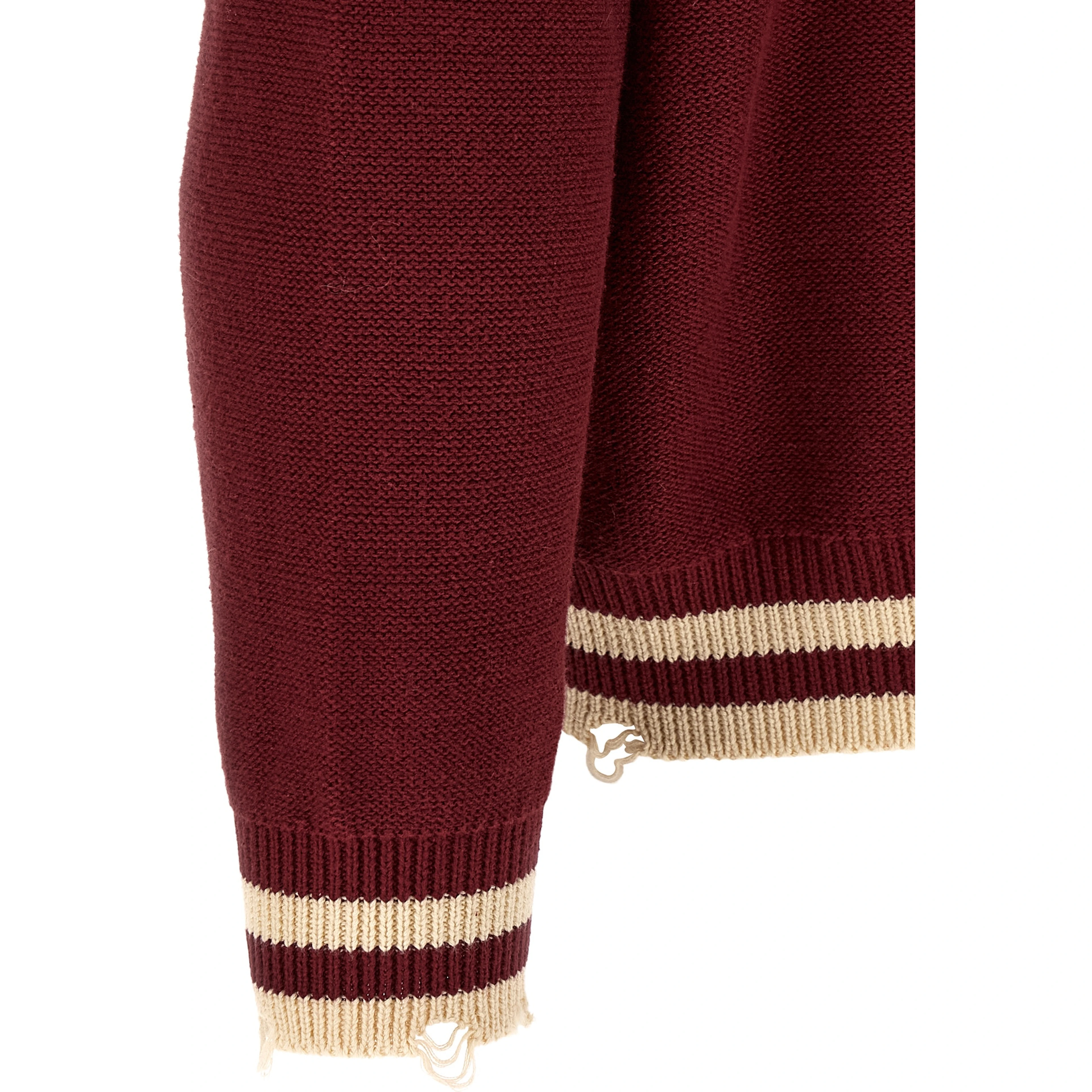 Bordeaux Cotton Cardigan
