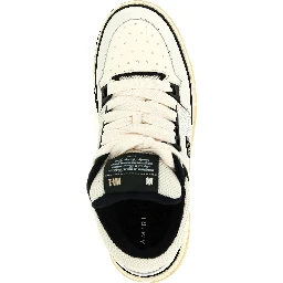 Bicolor Calfskin Athletic Sneakers