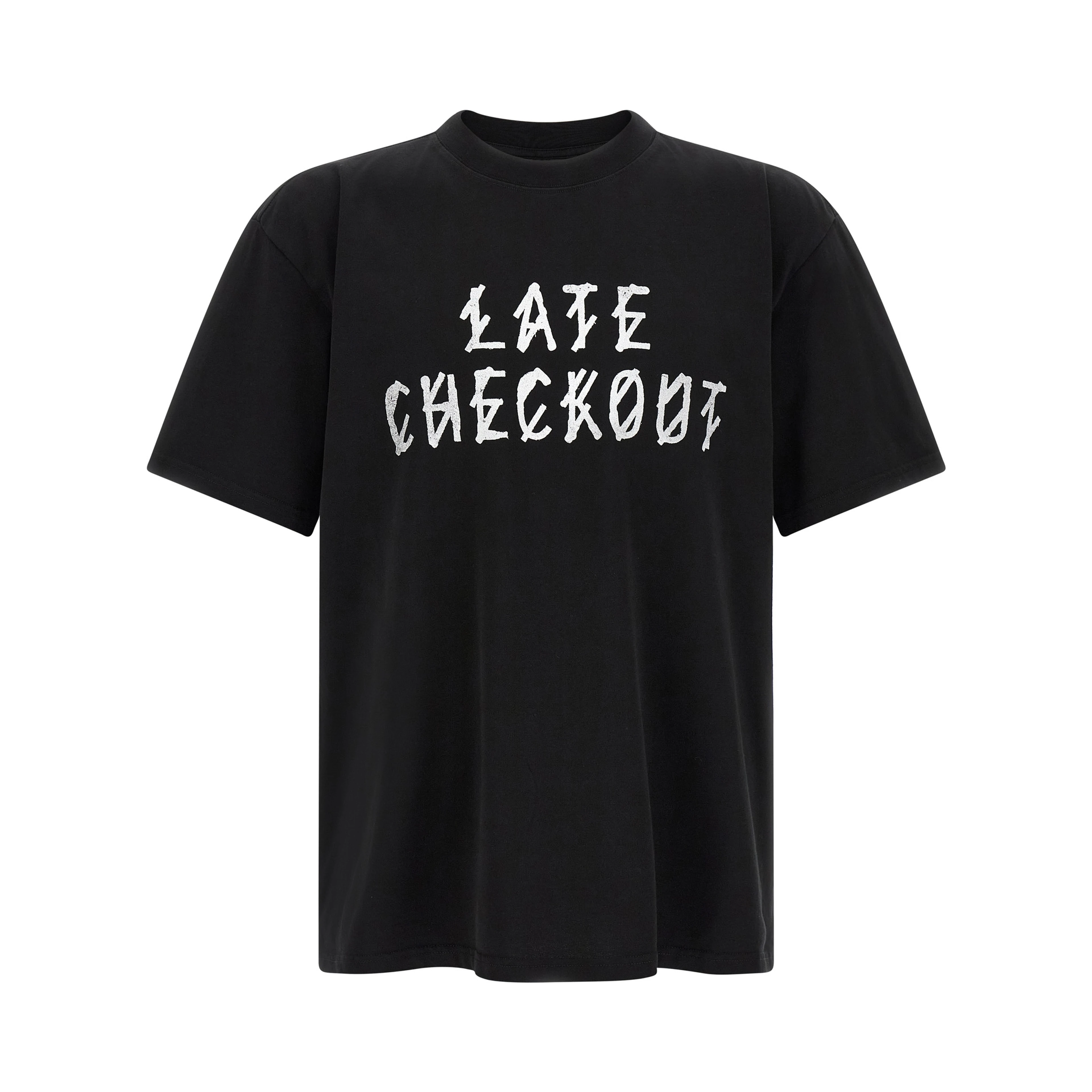 Black Cotton T-Shirt
