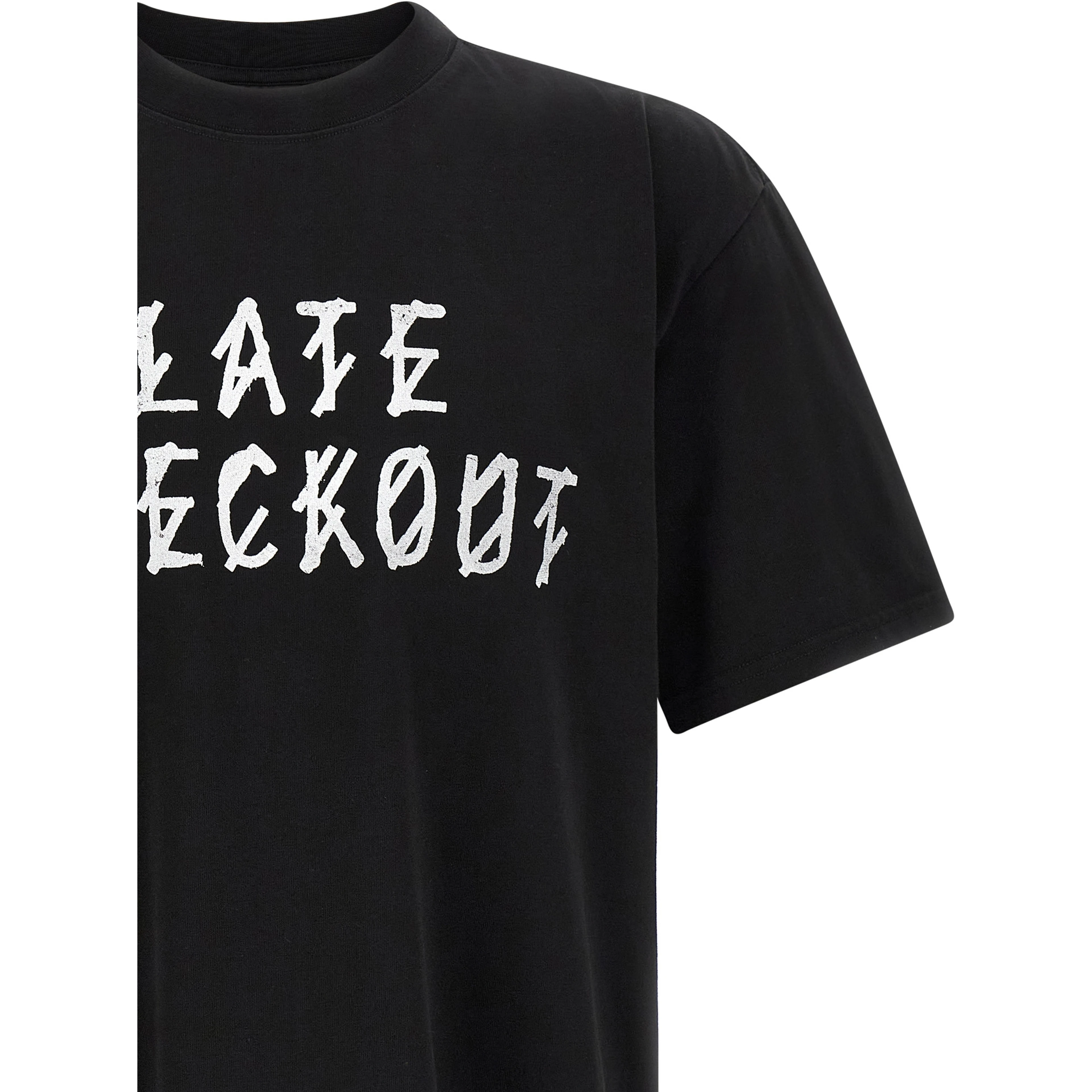 Black Cotton T-Shirt