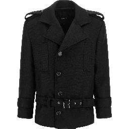 Black Wool Coat