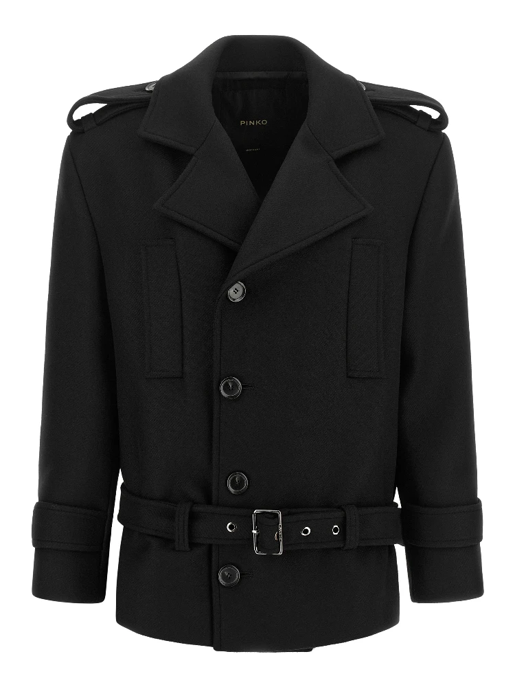 Black Wool Coat