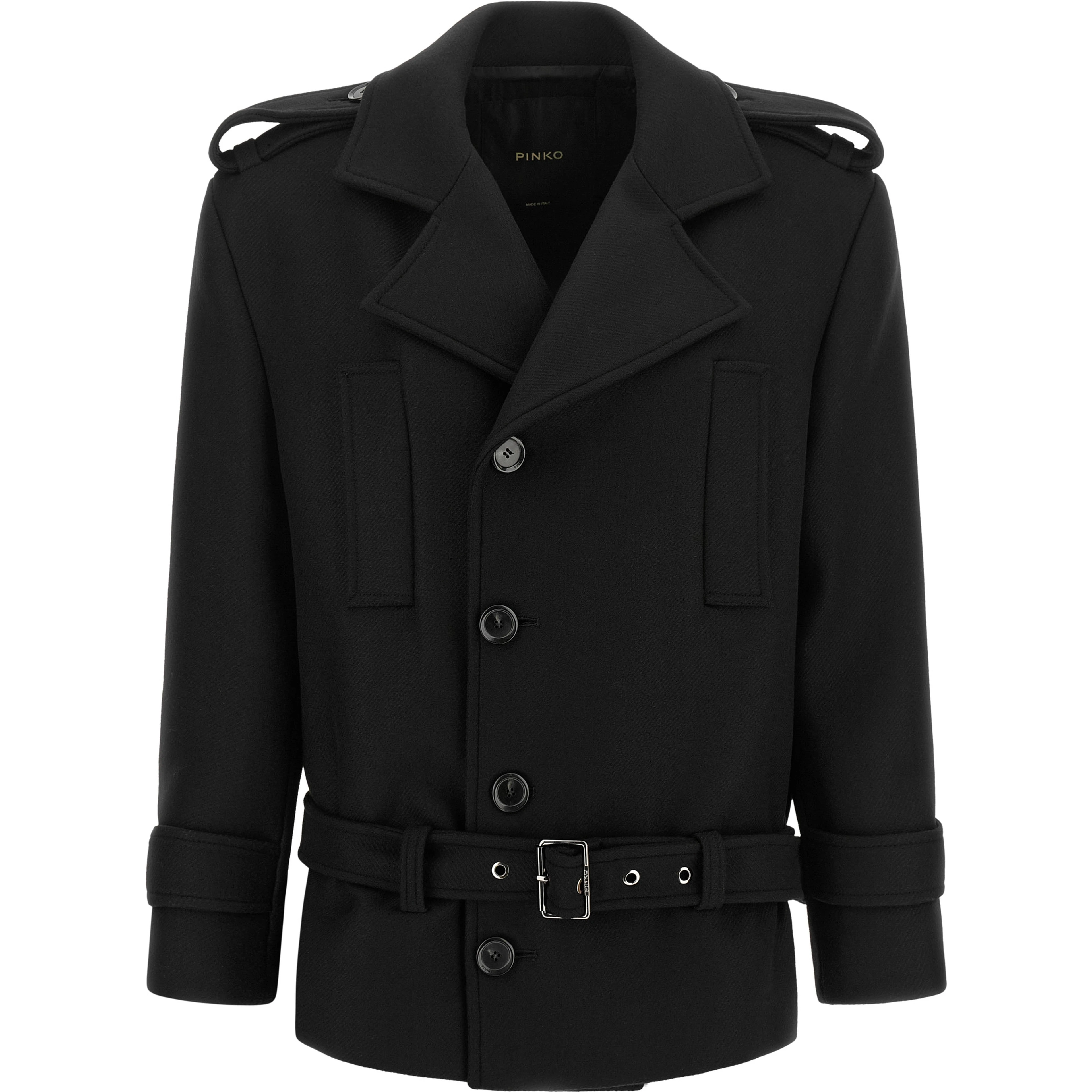 Black Wool Coat