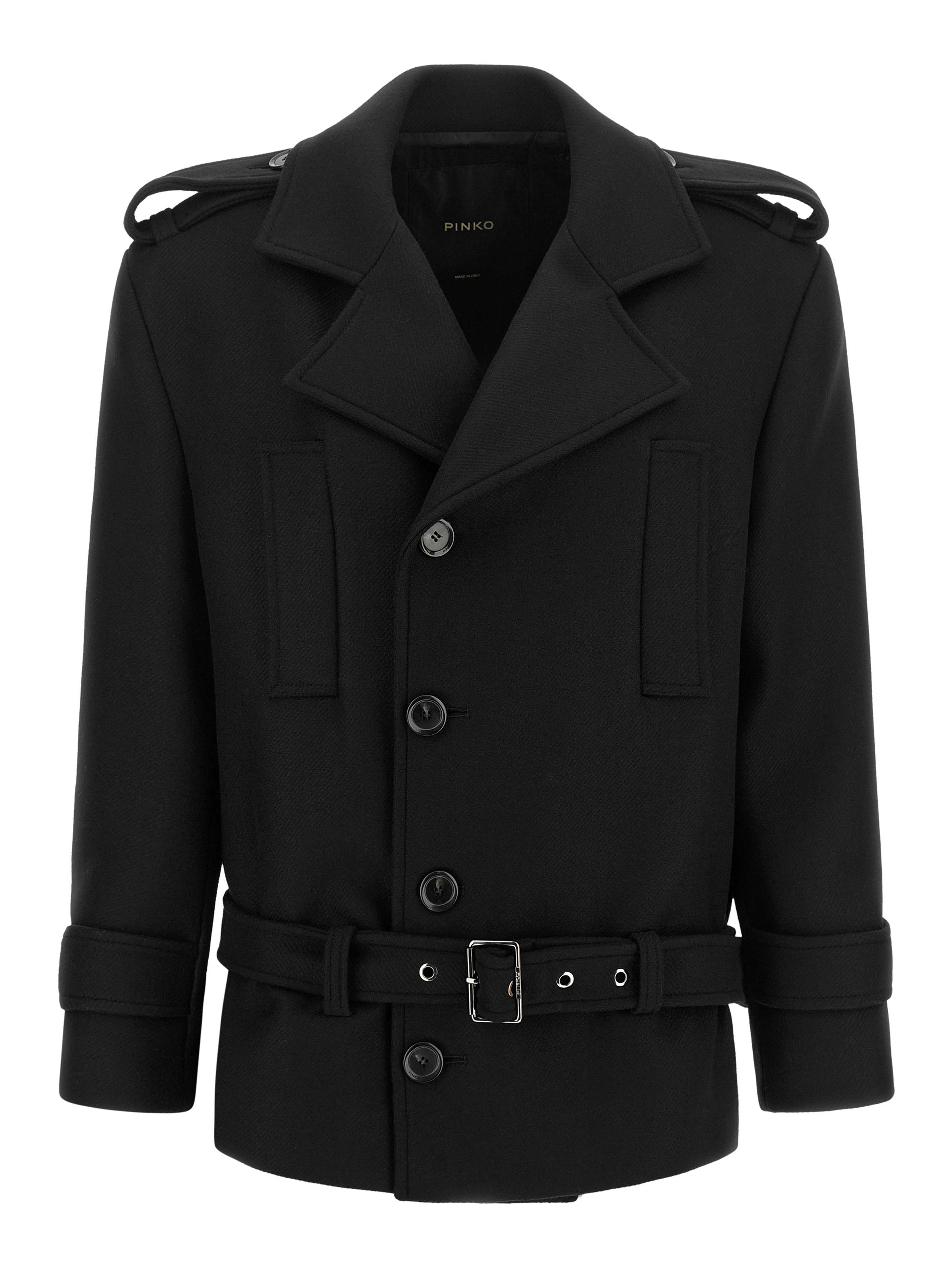 Black Wool Coat