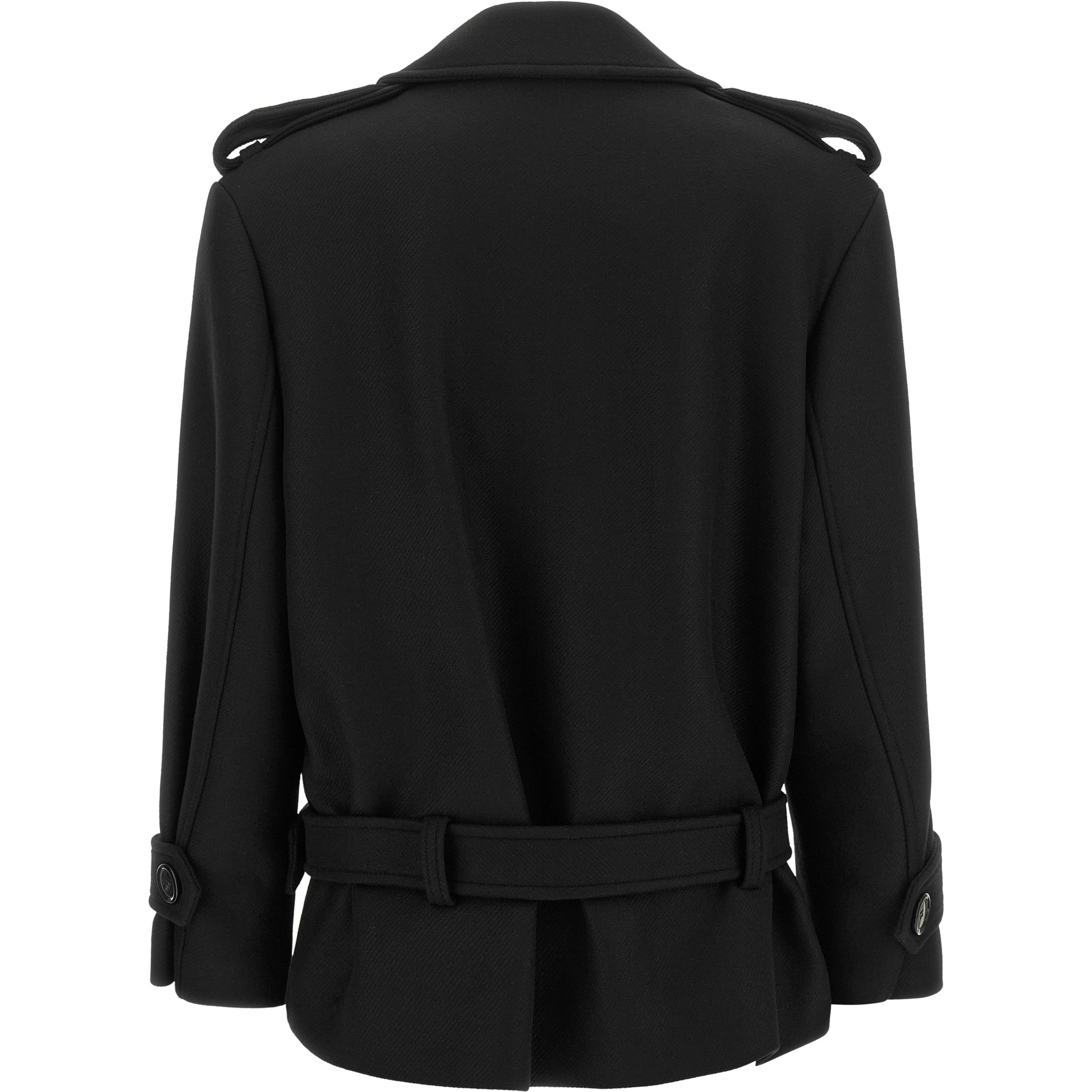 Black Wool Coat