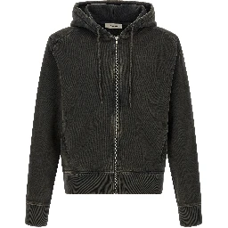 Black Cotton Sweatshirt