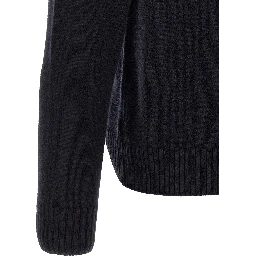 Blue Cashmere Cardigan