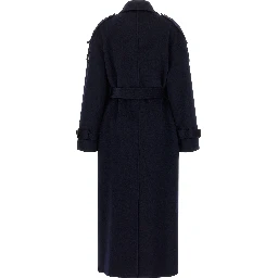 Blue Wool Coat