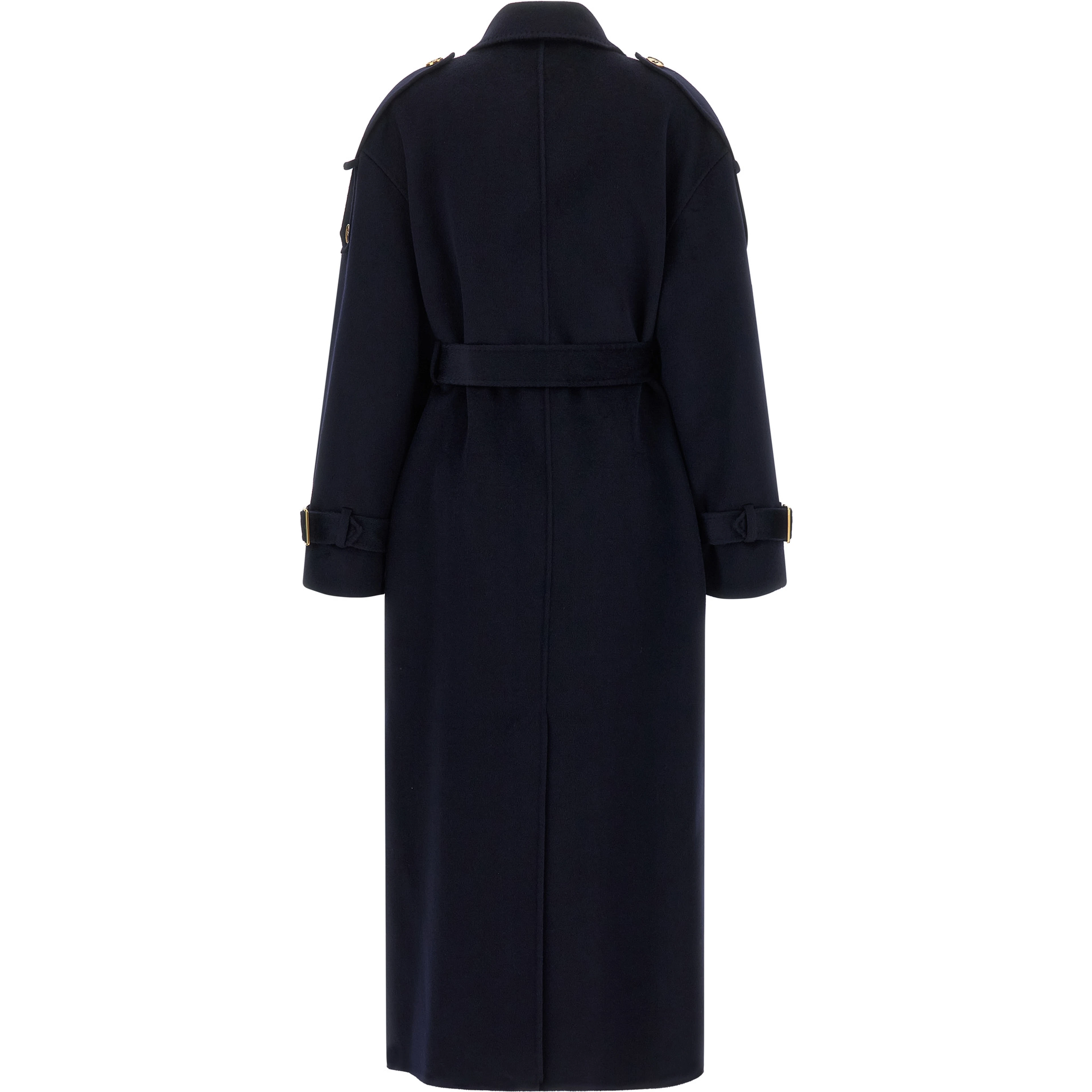 Blue Wool Coat