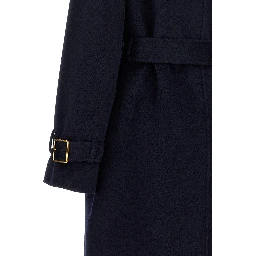 Blue Wool Coat